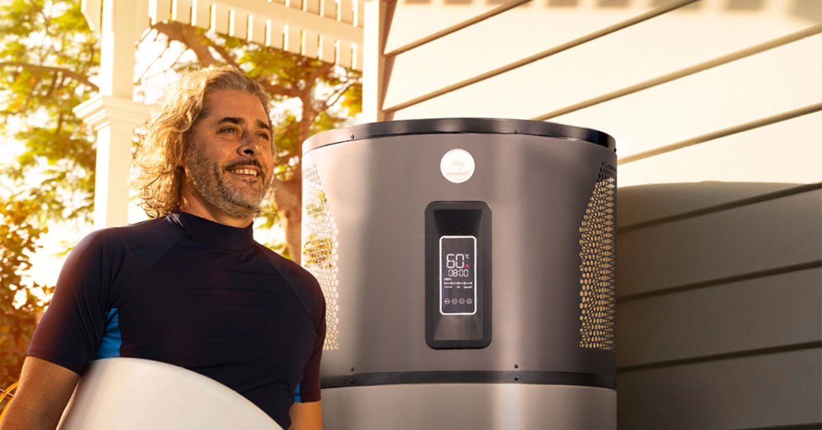 How heat pumps create hot water out of thin air